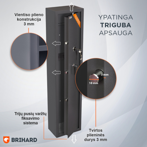 BRIHARD HUNTER 3 K для 3 ружей