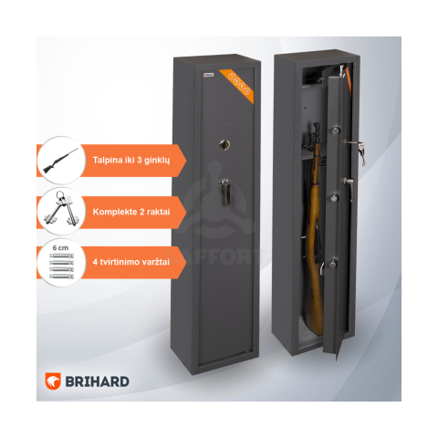 BRIHARD HUNTER 3 K 3 ieročiem