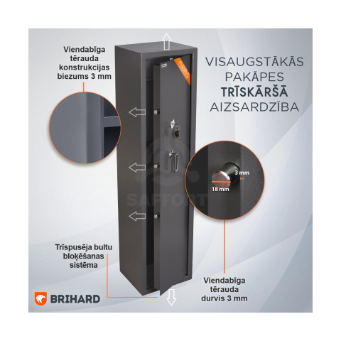 BRIHARD HUNTER 5 K 5 ieročiem