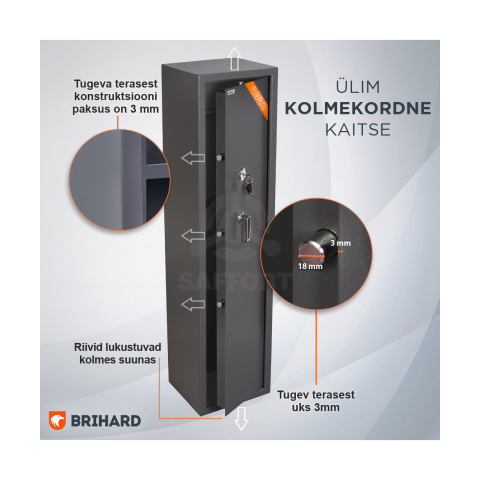 BRIHARD HUNTER 5 K 5 ieročiem