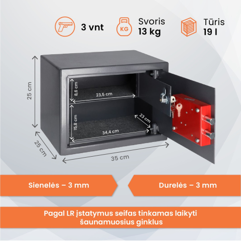 BRIHARD PISTOL & AMMO K для 3 пистолетов