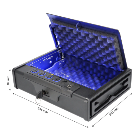 Brihard PORTABLE PISTOL BIOMETRIC