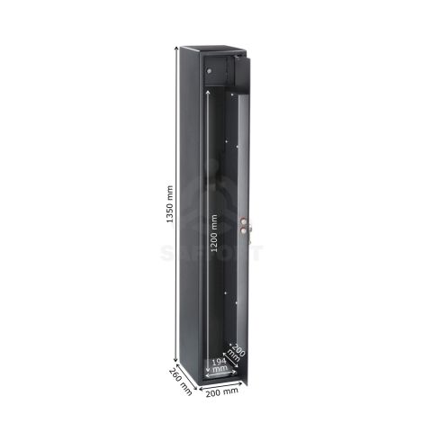 Homesafe Riffle 2 K 2 ieročiem